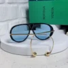 Bottega Veneta BV1273 Aviator Oversized Sunglasses
