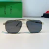 Bottega Veneta Aviator Metal Sunglasses