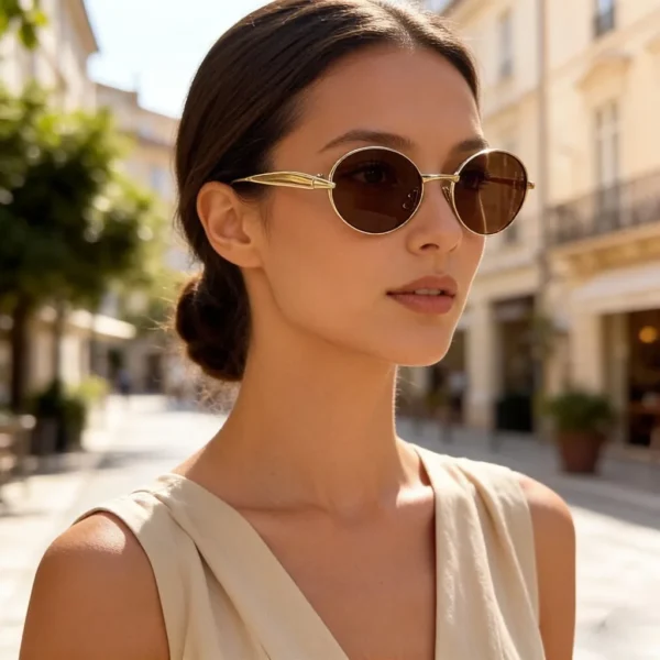 Bottega Veneta Aviator Sunglasses