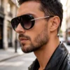 Bottega Veneta Aviator Sunglasses