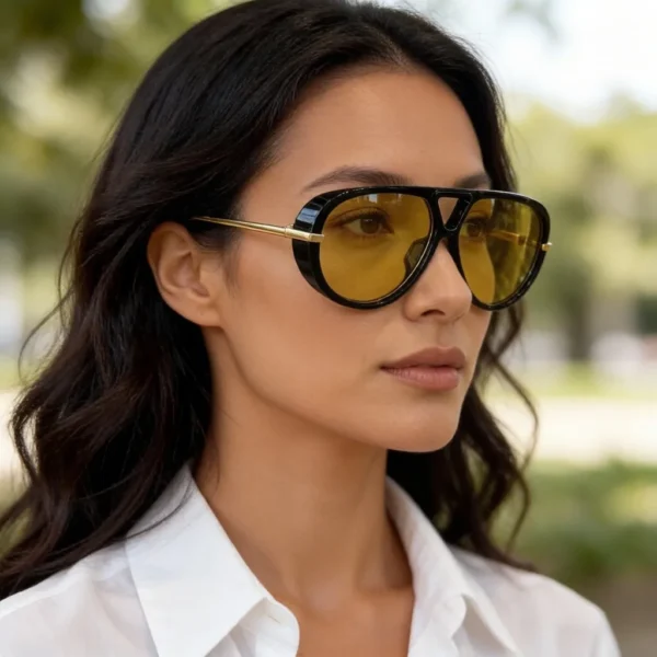 Bottega Veneta Aviator Sunglasses