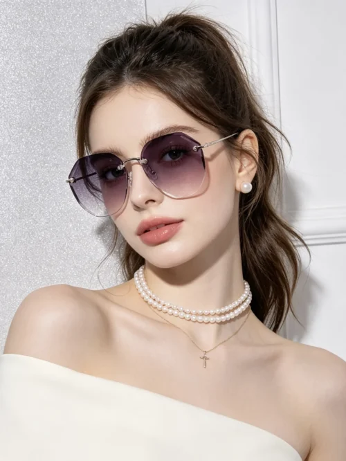 Chanel CH322 Rimless Sunglasses
