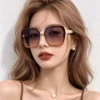 Chanel CH6994 Oversized Pearl-Detail Polarized Sunglasses