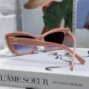 Chanel Square Pearl-Detail Eyewear