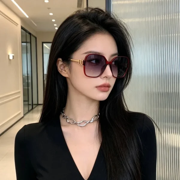 EWDIOR0001-01 Dior D8266 Polarized Sunglasses