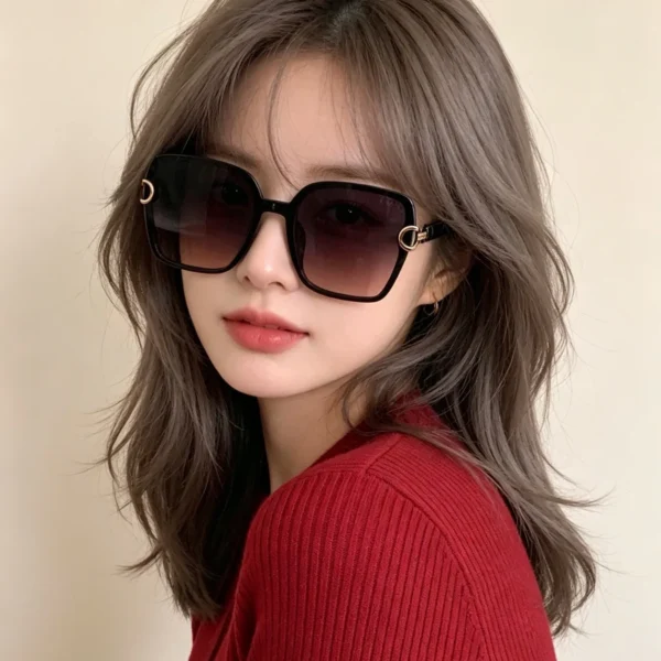 EWGUCCI0006-01 Gucci G9223 Square TR Polarized Sunglasses