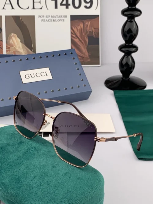 Gucci G2322 Round Nylon Polarized Sunglasses