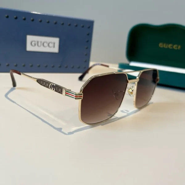EWGUCCI0044-01 Gucci Aviator Metal Sunglasses