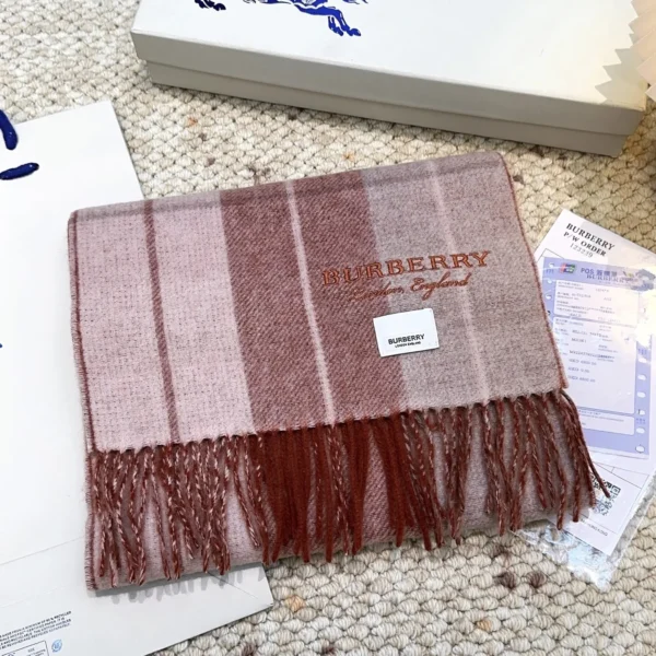 Burberry Cashmere Check Scarf