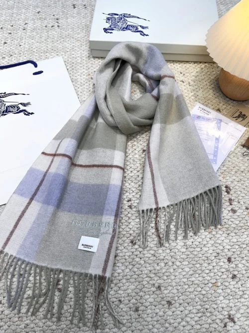 Burberry Cashmere Check Scarf
