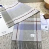 Burberry Cashmere Check Scarf