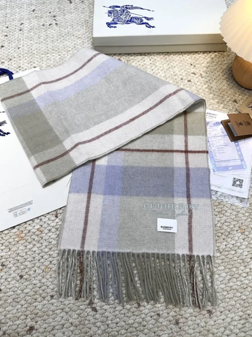 Burberry Cashmere Check Scarf
