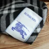 Burberry Cashmere Fringed Scarf