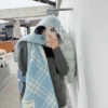 Burberry Cashmere Check Scarf