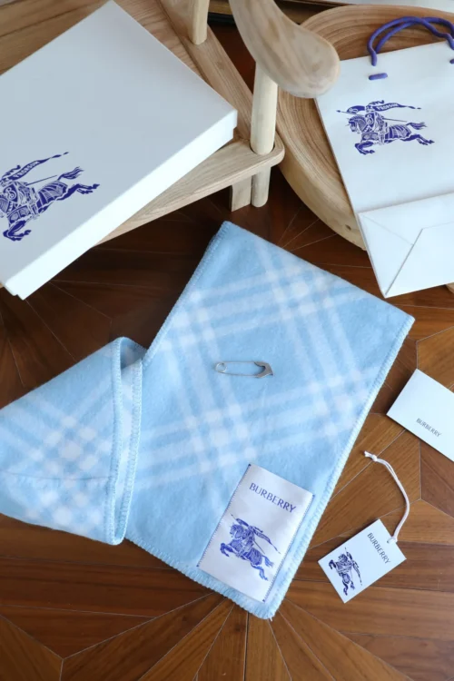 Burberry Cashmere Check Scarf