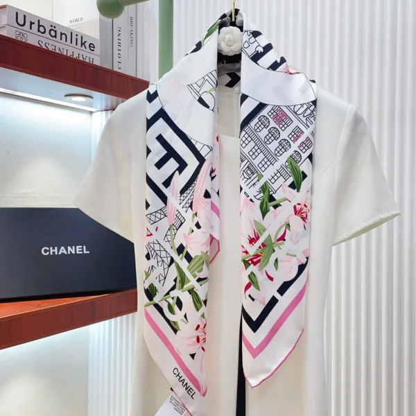 Chanel Double-Sided Scarf