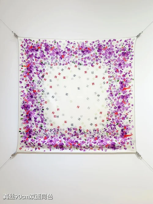 Chanel Silk Square Scarf