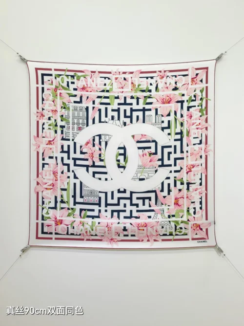 Chanel Silk Square Scarf