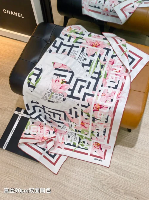 Chanel Silk Square Scarf