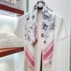 Dior Floral Double-Sided Scarf