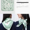 Dior Clover Double-Sided Scarf