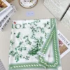 Dior Clover Double-Sided Scarf
