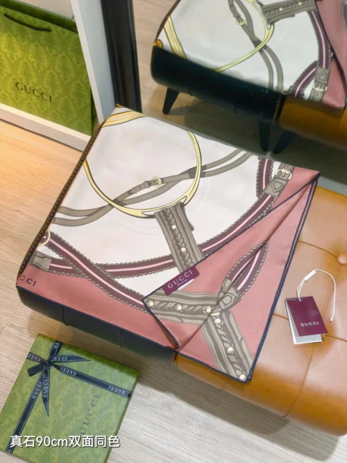 Gucci Silk Square Scarf