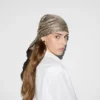 Gucci Silk Silver-Foil Square Scarf