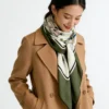 Gucci Silk Cashmere Equestrian GG Printed Shawl
