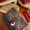 Gucci GG Fringed Jacquard Scarf