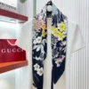 Gucci Silk Double-Sided Square Scarf
