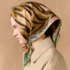 Hermes Silk Tiger Square Scarf