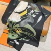 Hermes Silk Bouquet Square Scarf