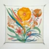 Hermes Silk Bouquet Square Scarf