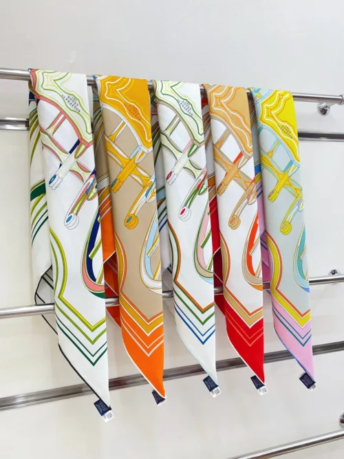 Hermes Silk Double-Sided Square Scarf