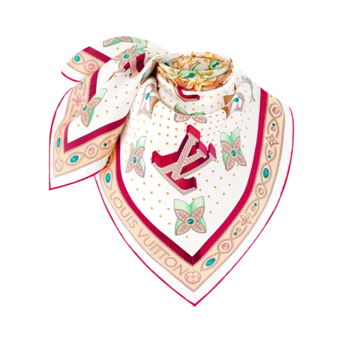 Burberry Cashmere Monogram Shawl