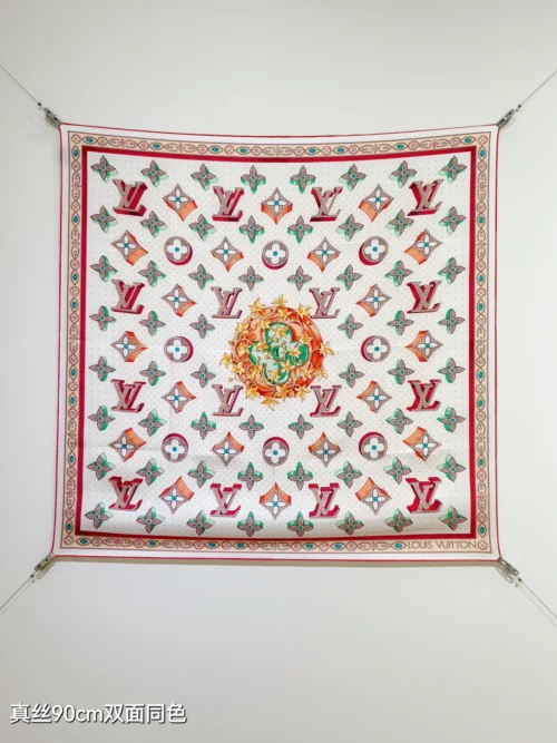 Burberry Cashmere Monogram Shawl