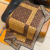 Burberry Cashmere Monogram Shawl