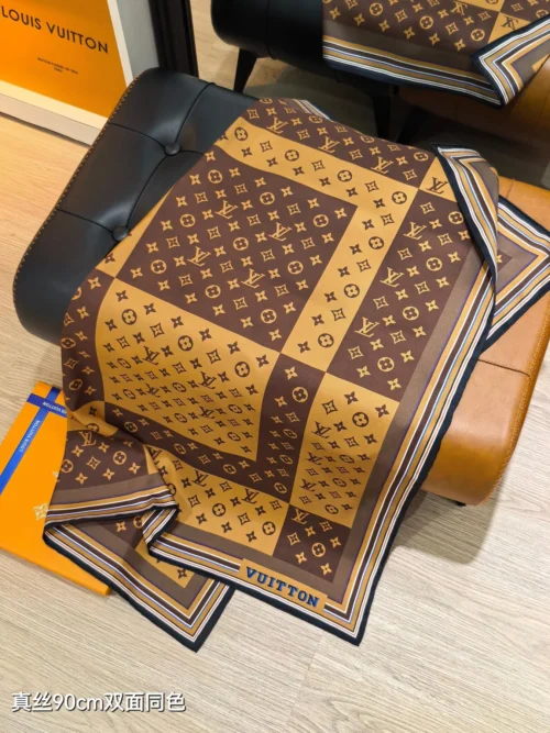 Burberry Cashmere Monogram Shawl