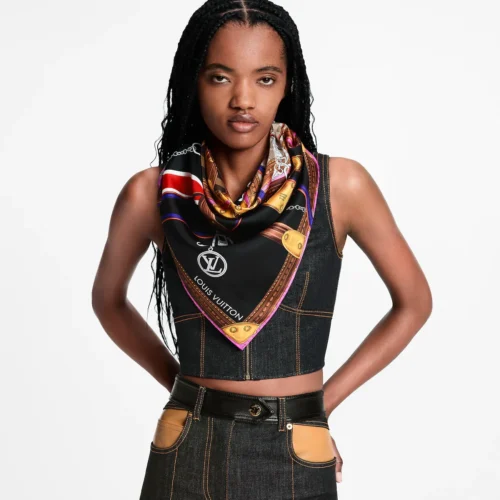 Louis Vuitton Silk Square Scarf