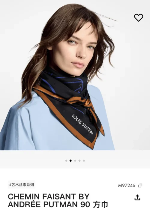 Louis Vuitton Double-Sided Scarf