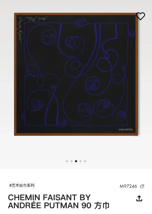Louis Vuitton Double-Sided Scarf