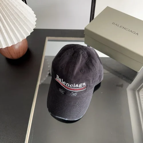 Balenciaga Unisex Baseball Cap with Embroidered Lettering - Ref. HTBALENCIAGA0004