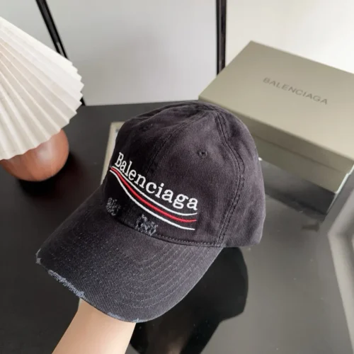 Balenciaga Unisex Baseball Cap with Embroidered Lettering - Ref. HTBALENCIAGA0004
