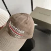 Balenciaga Unisex Baseball Cap with Embroidered Lettering - Ref. HTBALENCIAGA0005