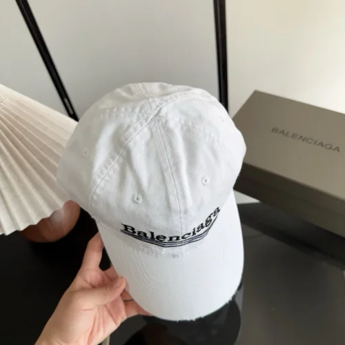 Balenciaga Unisex Baseball Cap with Embroidered Lettering - Ref. HTBALENCIAGA0007