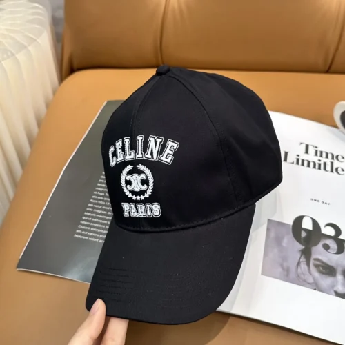 Celine Unisex Baseball Cap with Minimalist Lettering - Ref. HTCELINE0004
