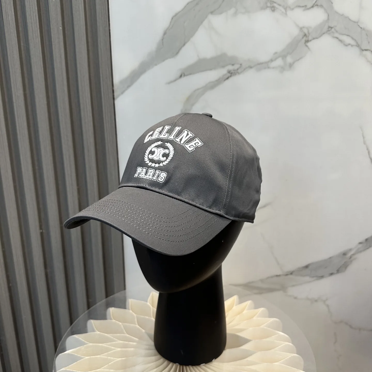 HTCELINE0005-01 Celine Unisex Baseball Cap with Minimalist Lettering - Ref. HTCELINE0005