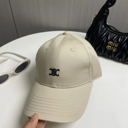 Celine Unisex Baseball Cap with Minimalist Lettering - Ref. HTCELINE0009