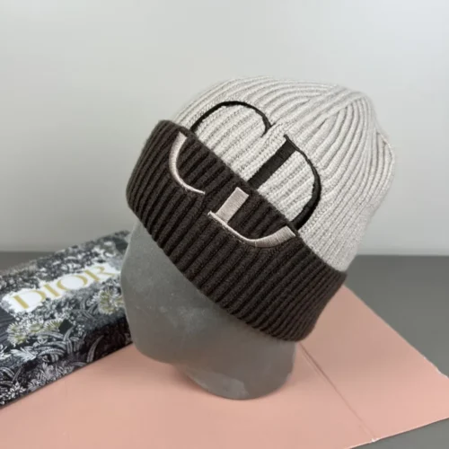 Dior Wool-Cashmere Double-Layer Winter Hat with a Dust Bag - Ref. HTDIOR0001